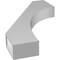Ekena Millwork 3 1/2-in. W x 20-in. D x 32-in. H Westlake Architectural Grade PVC Knee Brace BRCP035X20X32WTL - alternate 6